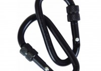 Mil-Com Screw Gate Locking Carabiners – 2 Pack