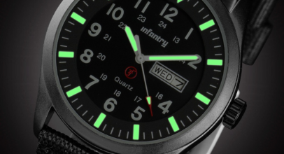 INFANTRY Mens Quartz Wrist Watch