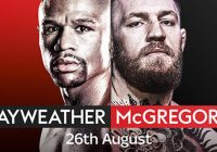 Floyd Mayweather vs Conor McGregor – How to watch live streaming & get 20/1 on Mayweather (currently 1/3)